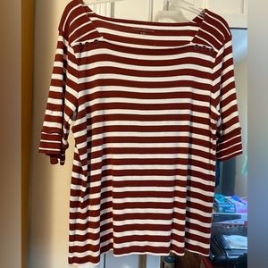 Croft & Barrow nautical tunic XXL